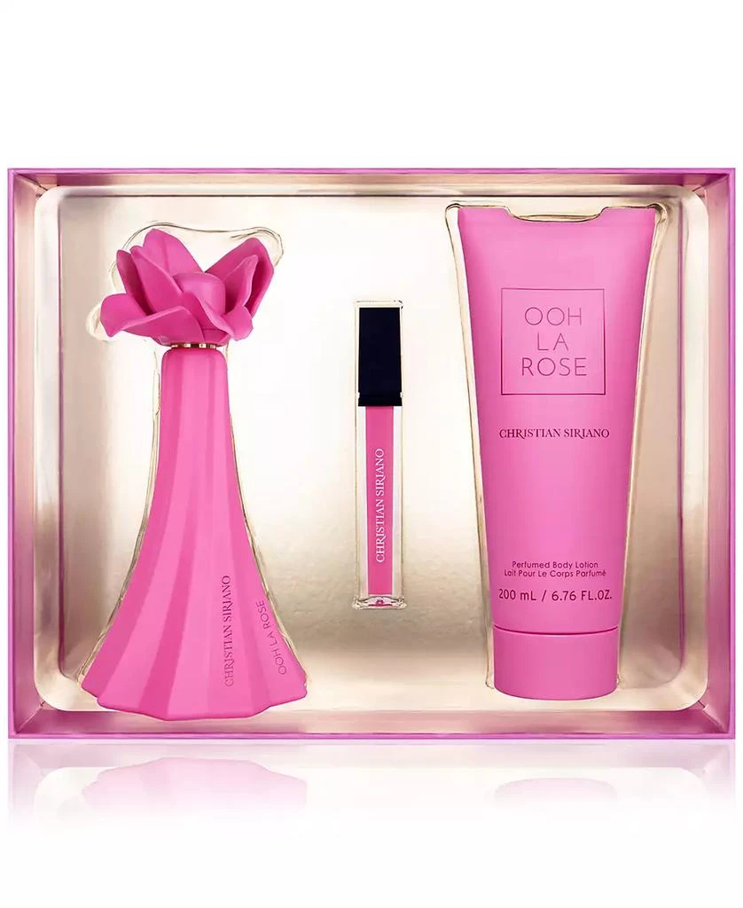 Christian Siriano 3-Pc. Ooh La Rose Eau de Parfum & Body Lotion Gift Set 3