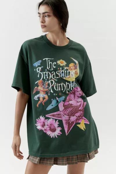 Urban Outfitters Smashing Pumpkins Collage T-Shirt Dress