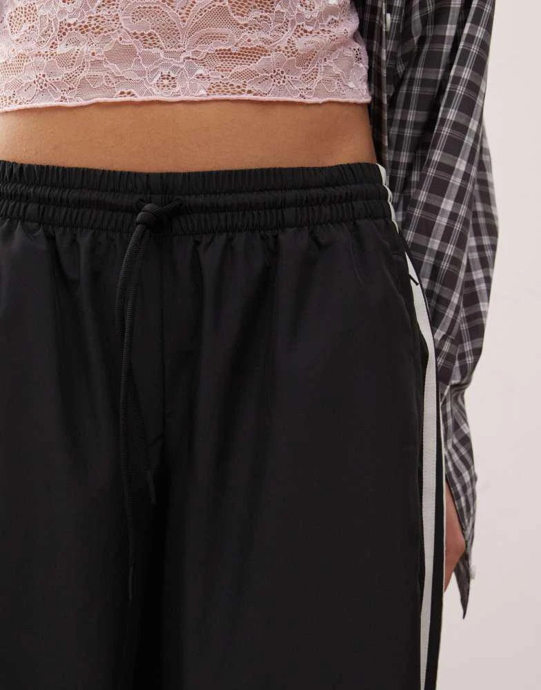 Adidas adidas Originals Adicolor wide leg track pants in black 5