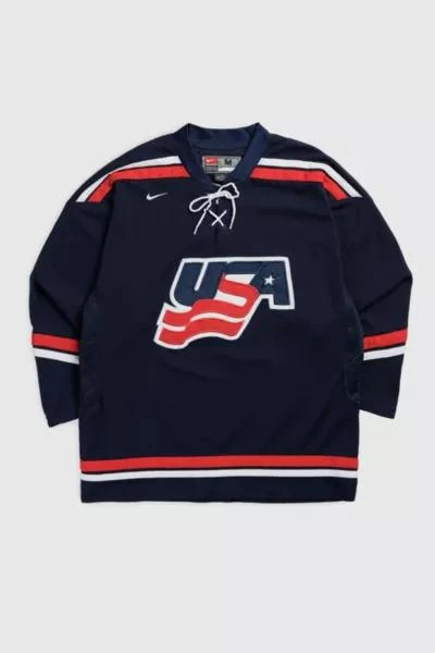 NIKE Vintage USA Hockey Jersey 1