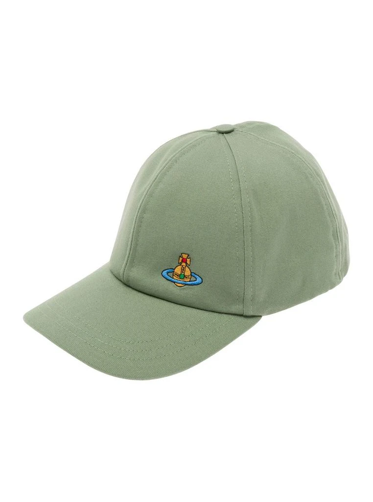 Vivienne Westwood Vivienne Westwood Orb Embroidered Baseball Cap 1