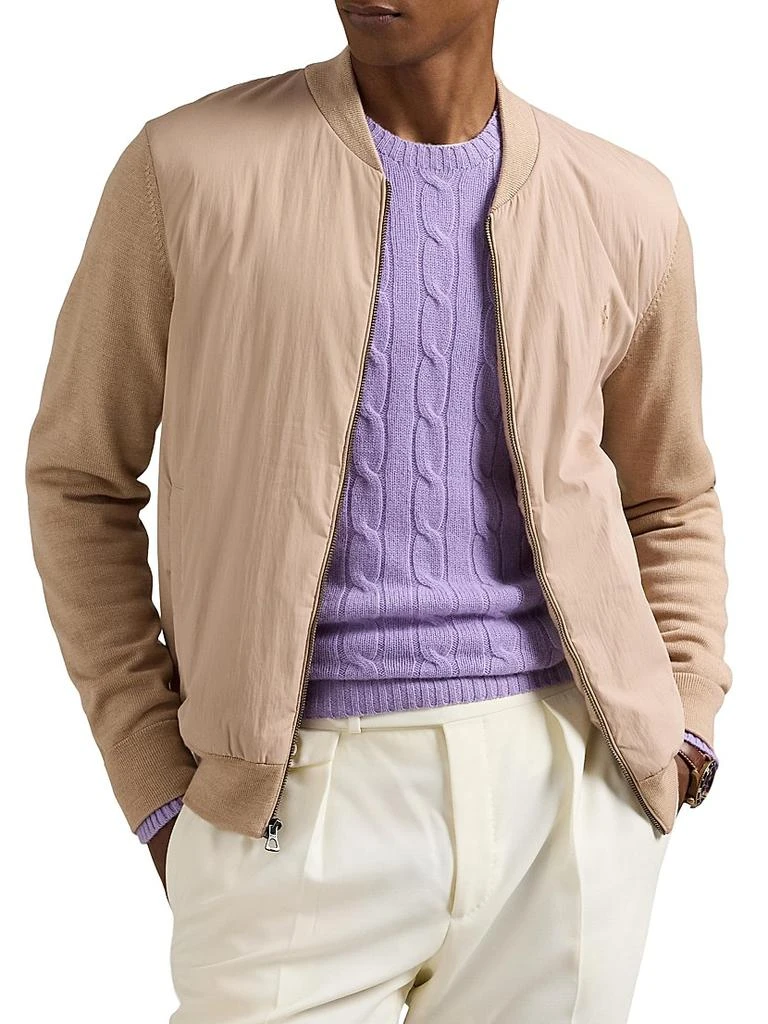 Ralph Lauren Hybrid Wool Full-Zip Sweater 3