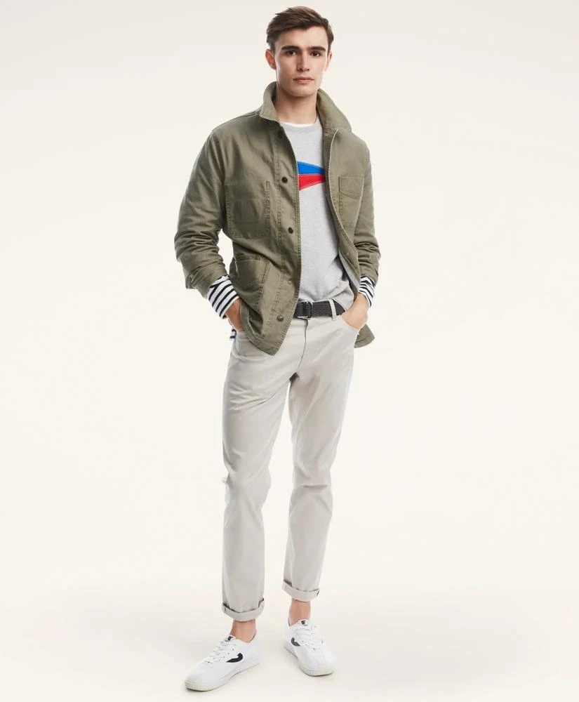Brooks Brothers Stretch Canvas Chore Jacket 1
