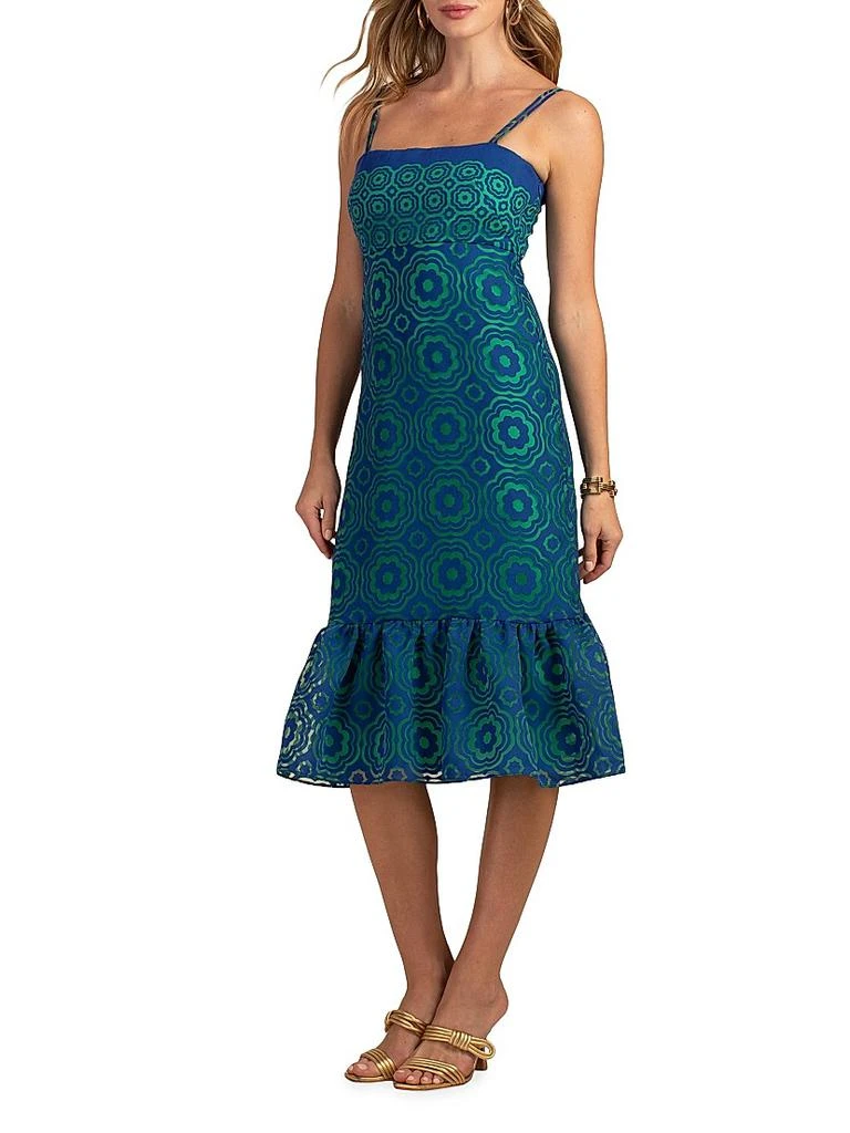 plus size a line formal dresses Glitter Plus Size Formal Prom Long Dress by LaDivine C148C
