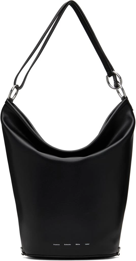 Proenza Schouler Black Proenza Schouler White Label Leather Spring Bucket Bag 1