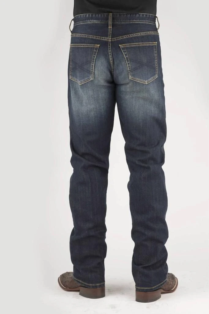 STETSON Stetson - Straight Stretch Low Rise Straight Fit Straight Leg Jeans 3
