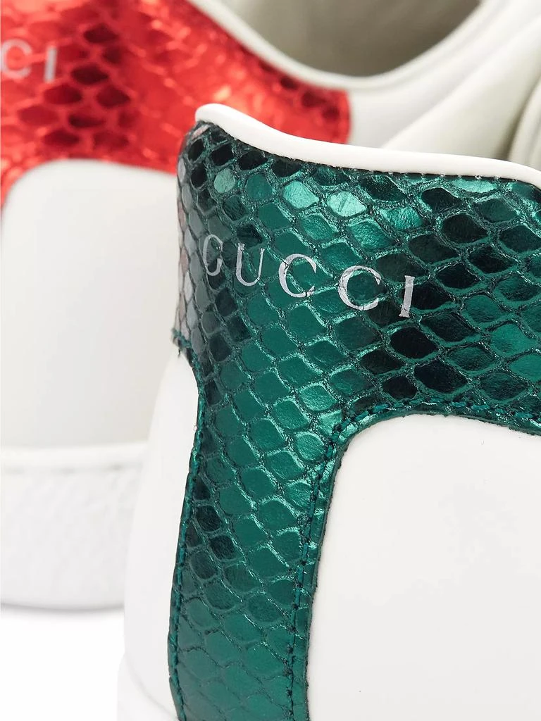 Gucci New Ace Bee Embroidered Sneakers 3