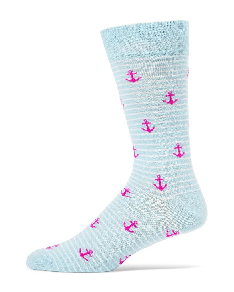 The Men's Store at Bloomingdale's Cotton Anchor Socks - Exclusive 1