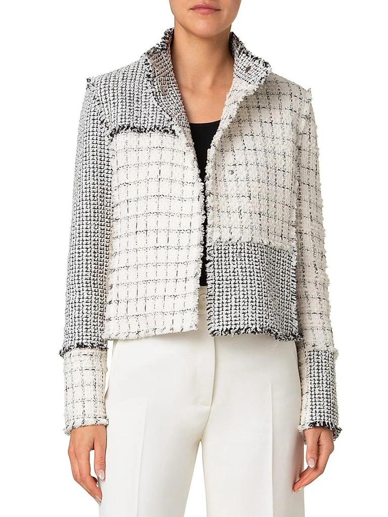 Akris Patchwork Tweed Jacket 4