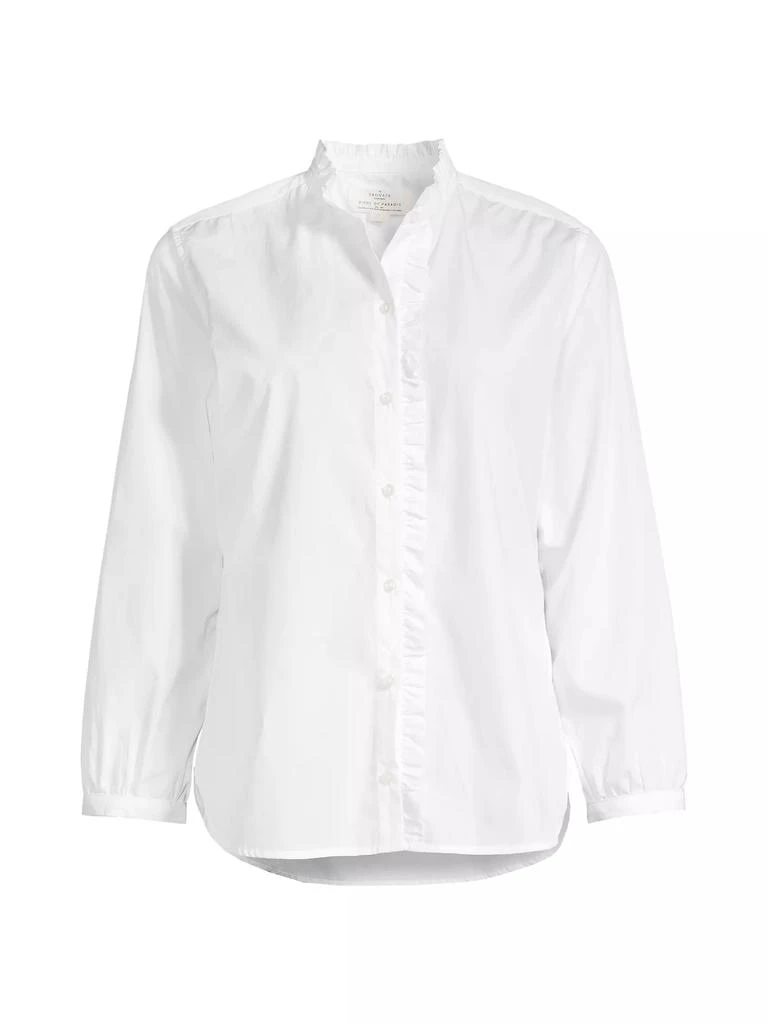 Birds of Paradis Henea Ruffled Cotton Shirt 1