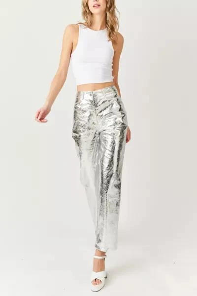 AMY LYNN Amy Lynn Textured Metallic Pant 2