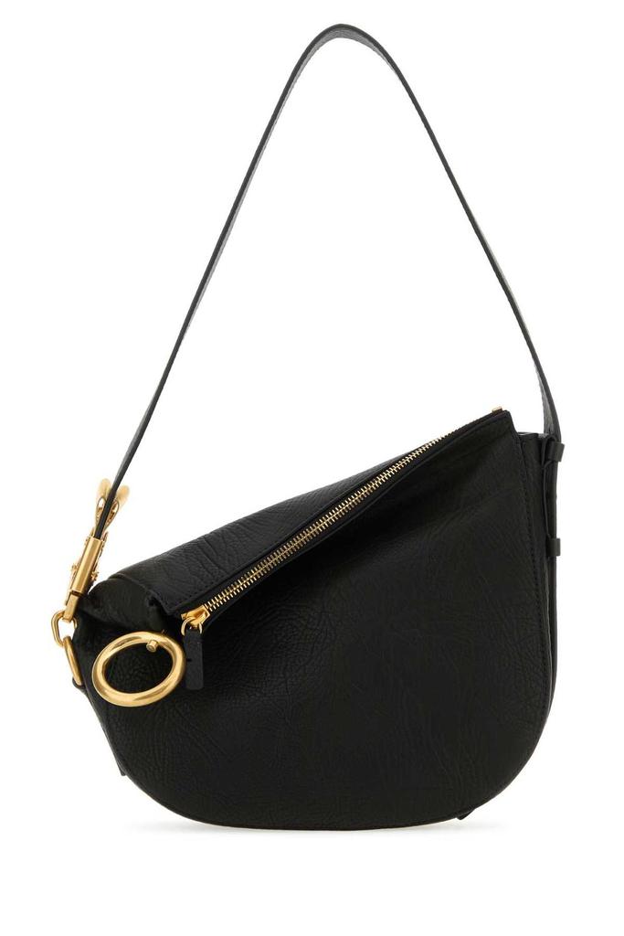 Shop Black leather Knight small shoulder bag on Sale at