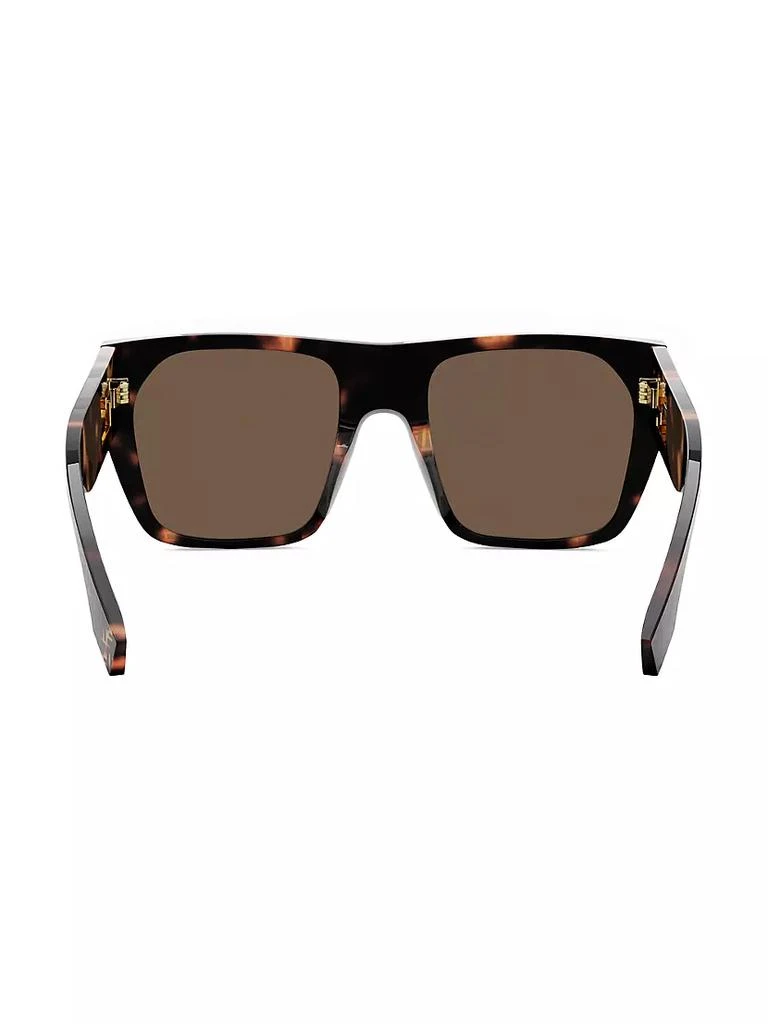 Fendi Baguette 54 Square Sunglasses 5