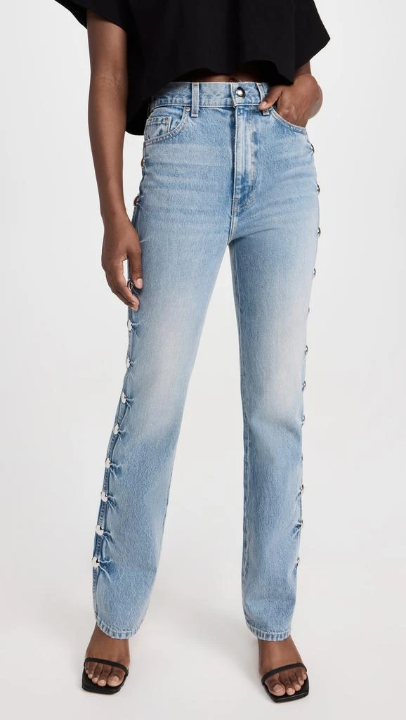 Khaite Studded Danielle Jeans 2