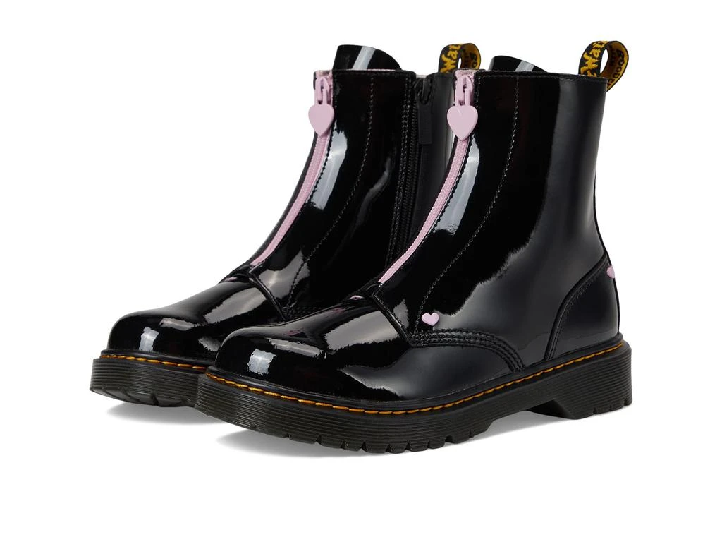 Dr. Martens Bex Heart Zip Boot Youth (Big Kid) 1