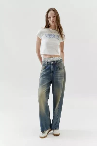 Urban Outfitters Billie Eilish UO Exclusive I'm So Blue Baby Tee 3