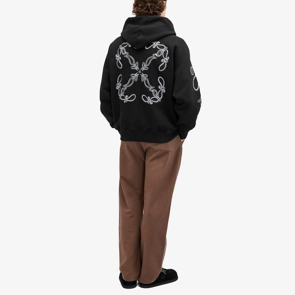 Off-White Off-White Bandana Arrow Popover Hoody 4