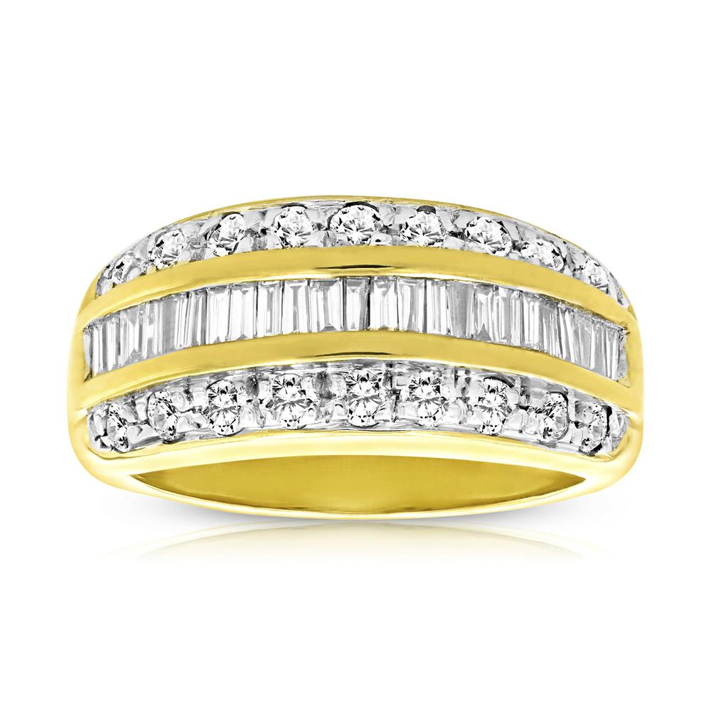 Vir Jewels 1 cttw Diamond Wedding Band 14K Yellow Gold Bridal Engagement Ring