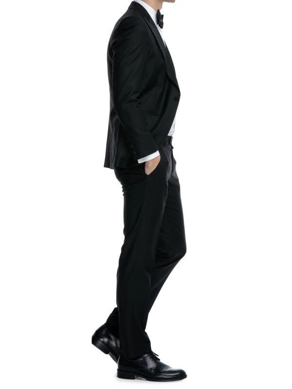 Ike Evening by Ike Behar Slim Fit Wool Blend Suit 3