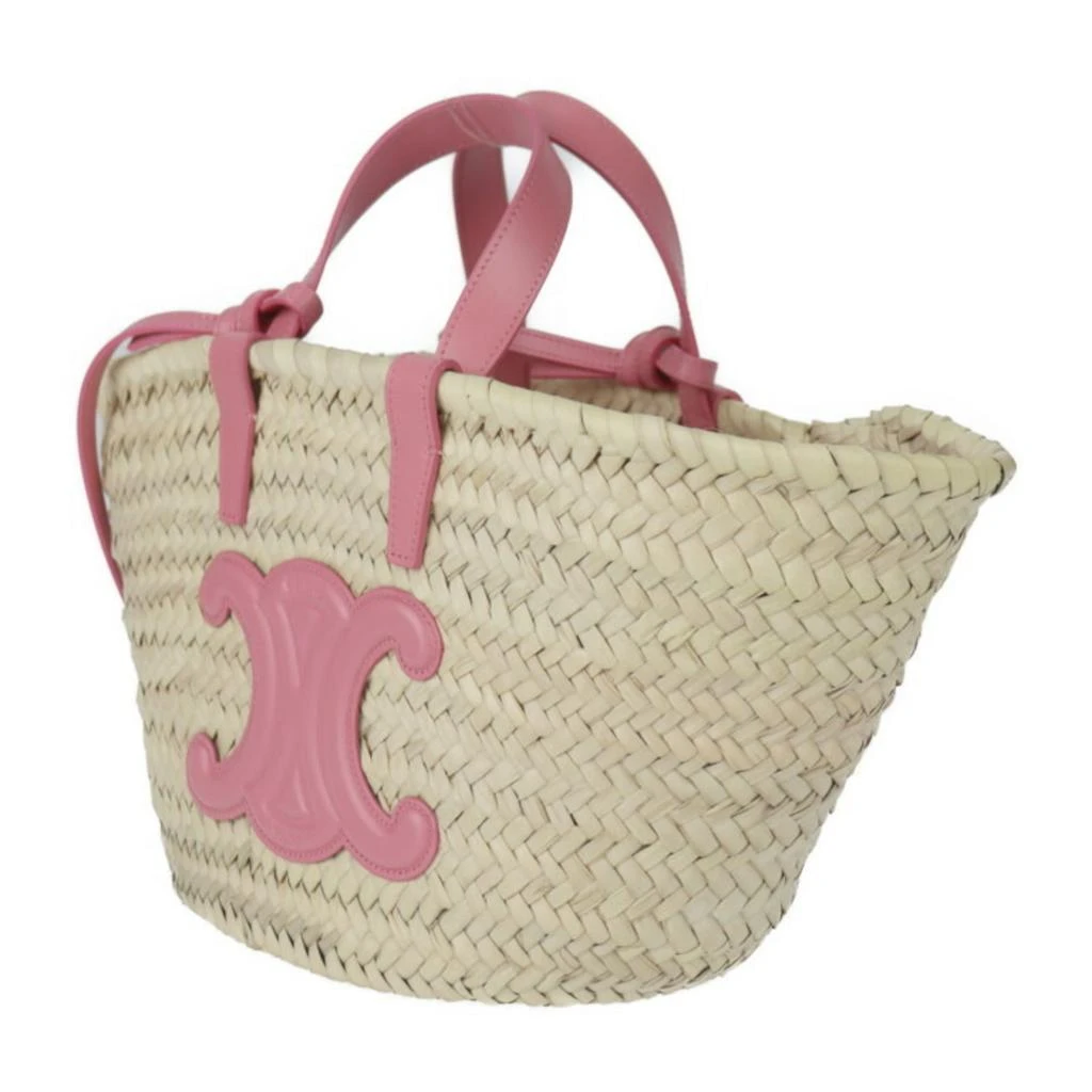 Celine Classic  Raffia Leather Handbag Shoulder Bag Tote Bag (Pre-Owned) 2