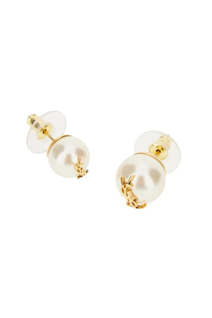 Yves Saint Laurent Saint Laurent "Cassandre" Pearl Stud Earrings 3