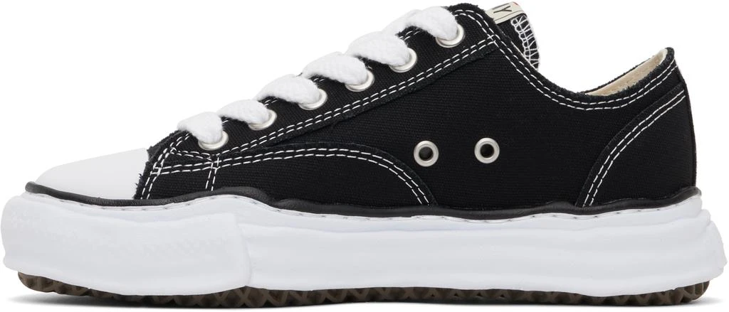 Maison MIHARA YASUHIRO Black Peterson OG Sole Canvas Low-Top Sneakers 3