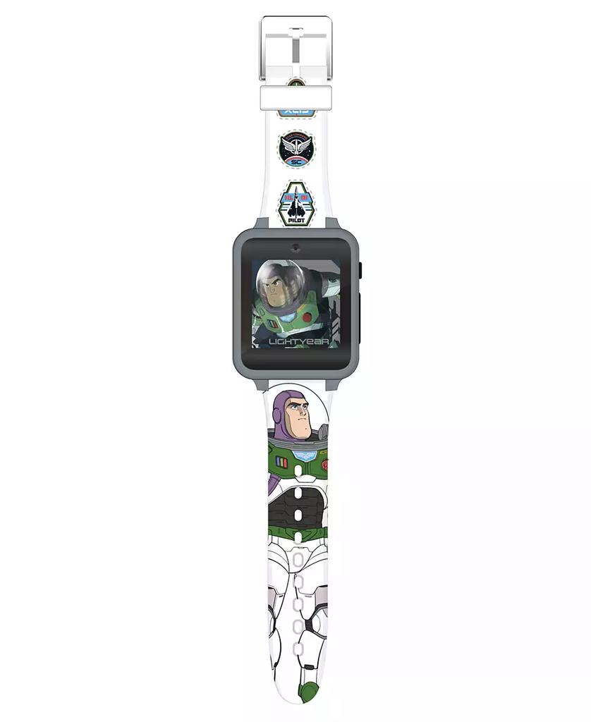 Accutime Unisex White Silicone Strap Smart Watch
