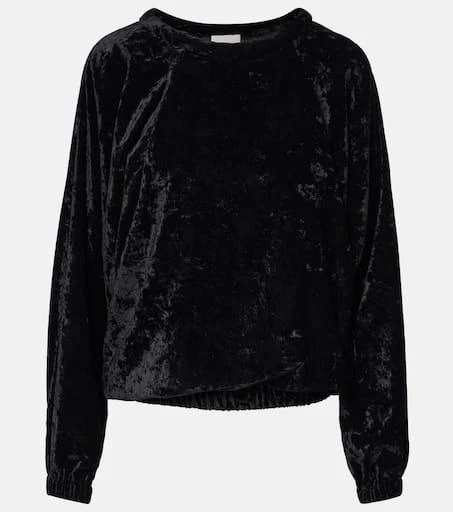 Isabel Marant Dabia velvet top 1