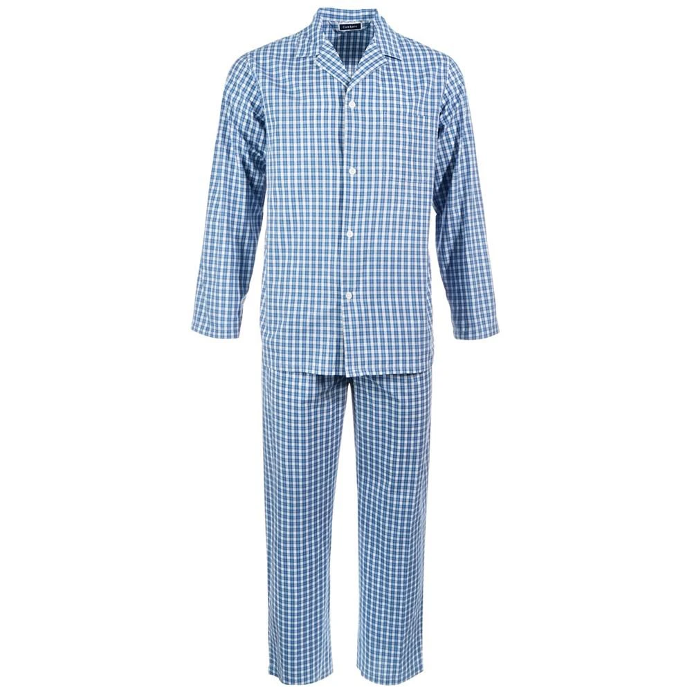 Club Room Men's Small Window Plaid Pajama Set, Created for Macy's Sleep ...