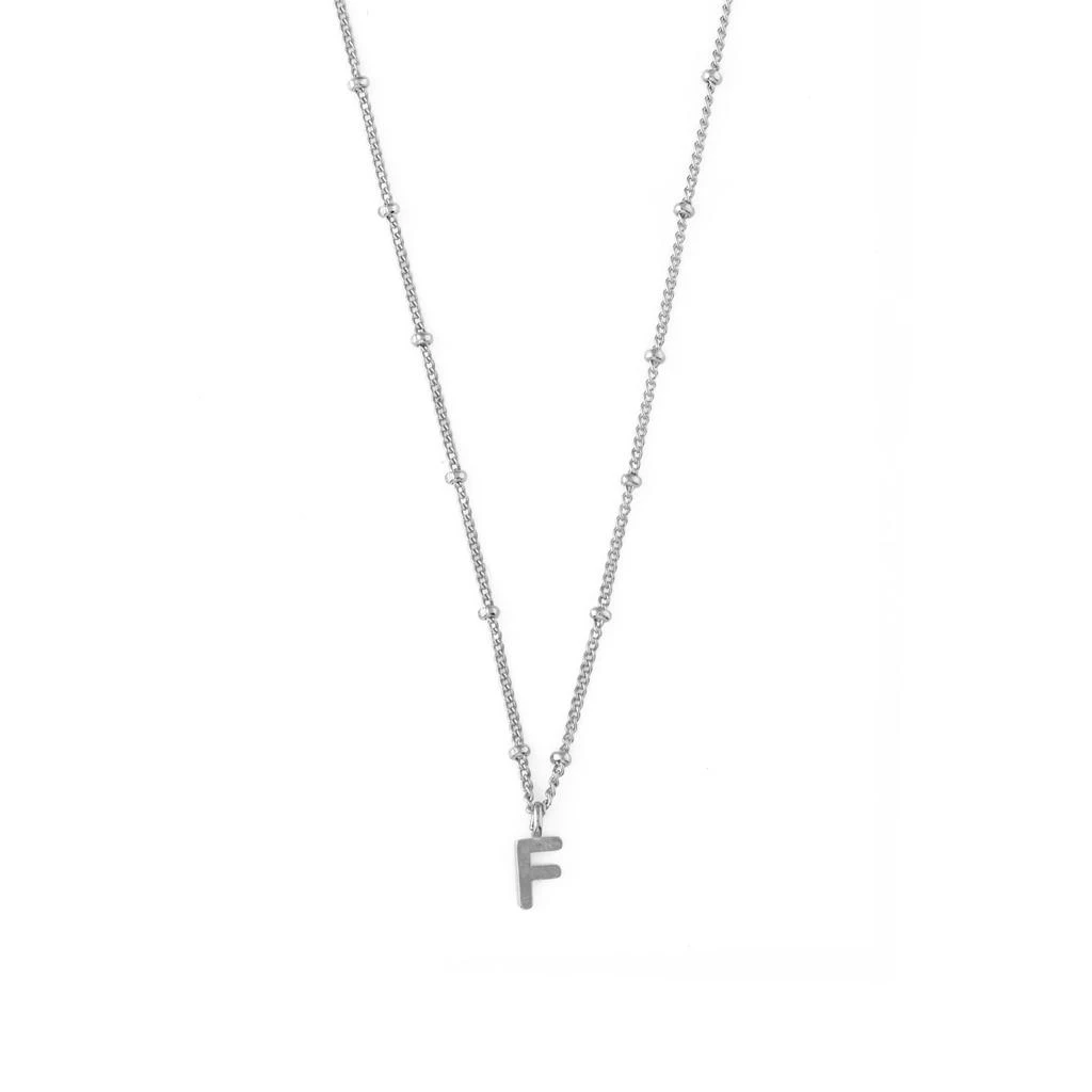 Orelia London Satellite Chain Initial Necklace 8