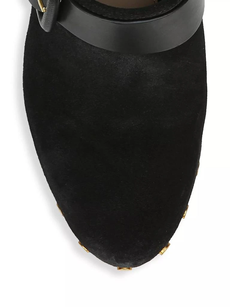 VERONICA BEARD Dacey Suede Mule Clogs 4