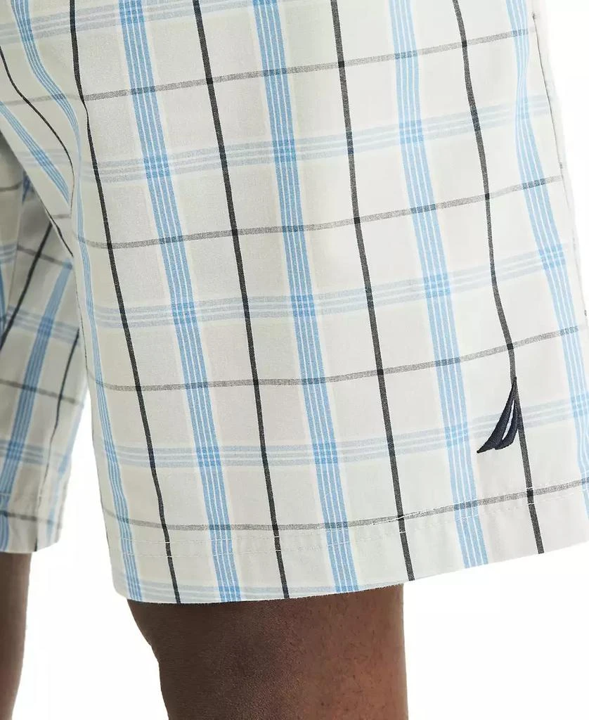 Nautica Men's Crafted Plaid Poplin Sleep Short 3