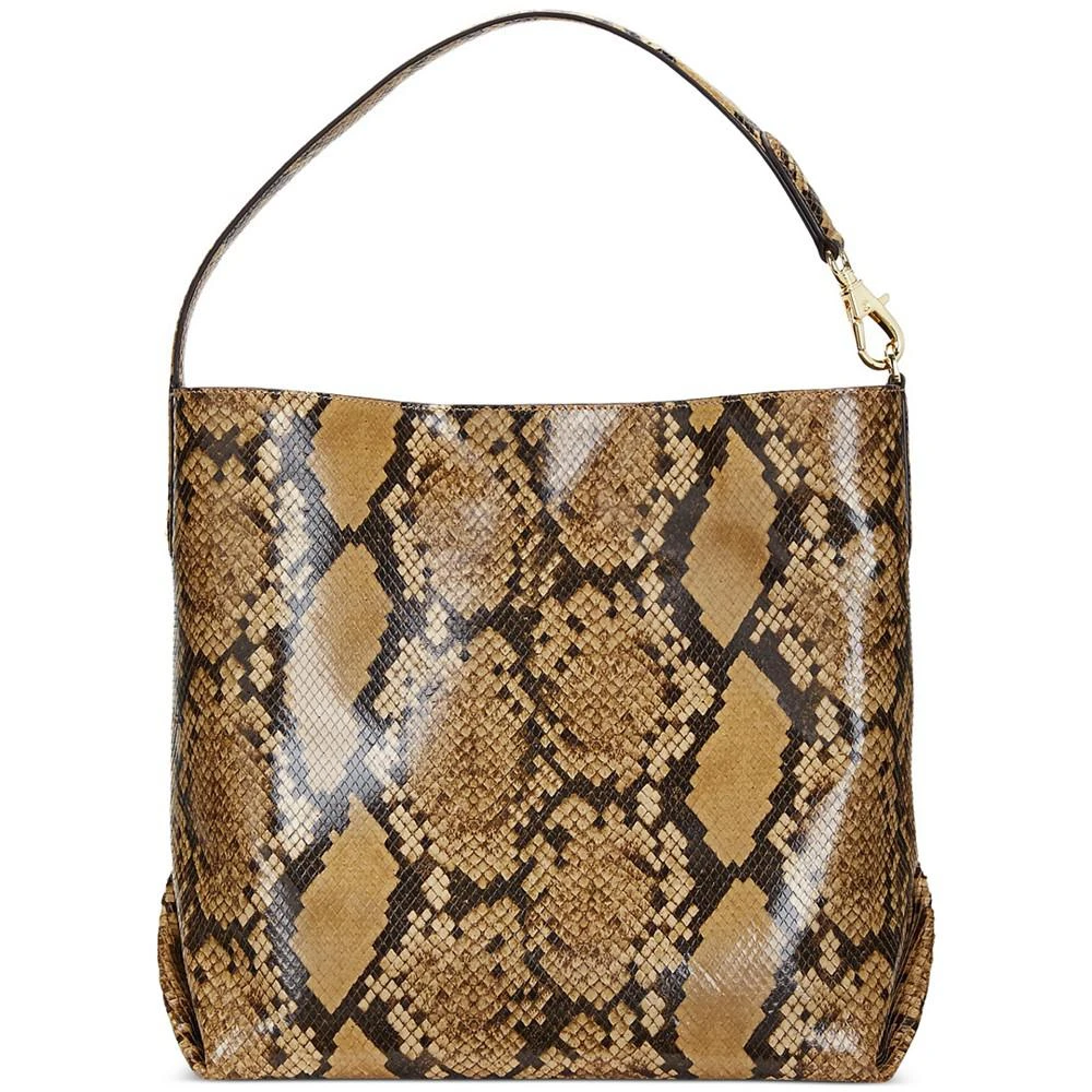 Lauren Ralph Lauren Faux-Snakeskin Leather Large Kassie Shoulder Bag 4