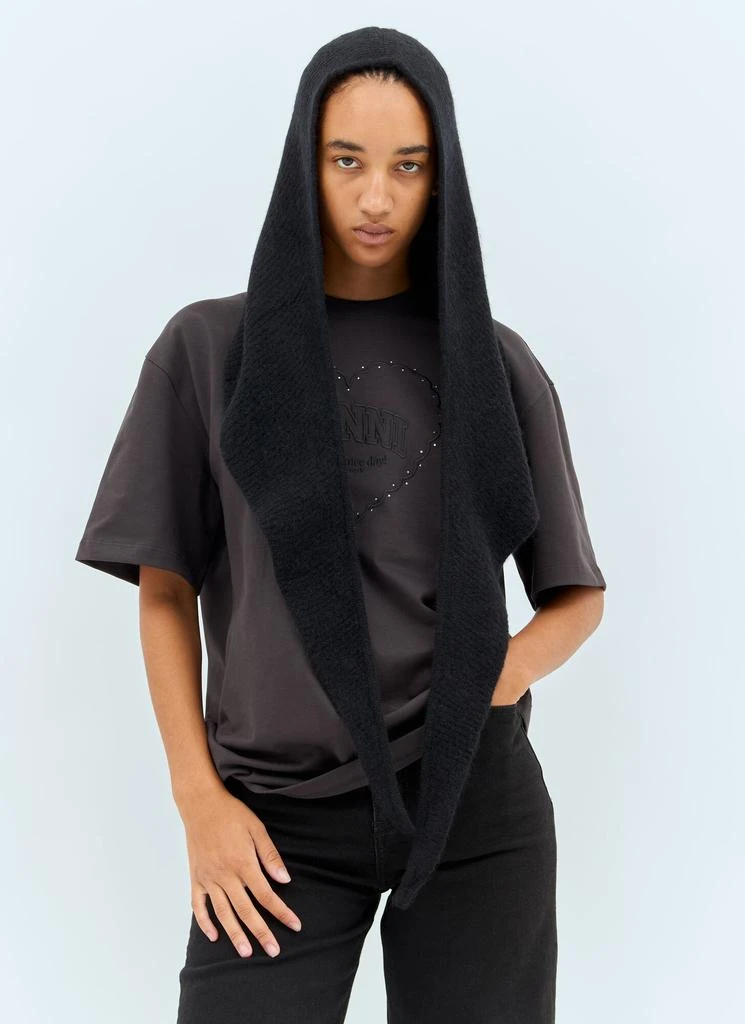 Ganni Soft Wool Balaclava 1