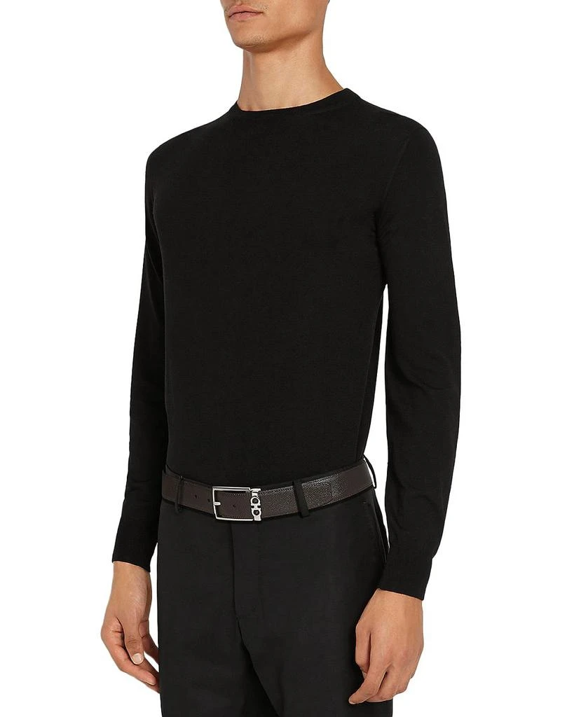 Salvatore Ferragamo Salvatore Men
s Gancini Keeper Reversible Leather Belt 4