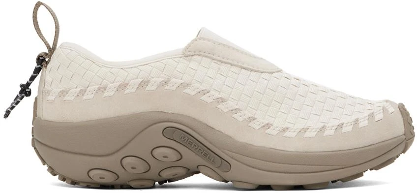 Merrell Taupe Jungle Moc EVO Woven Sneakers 1
