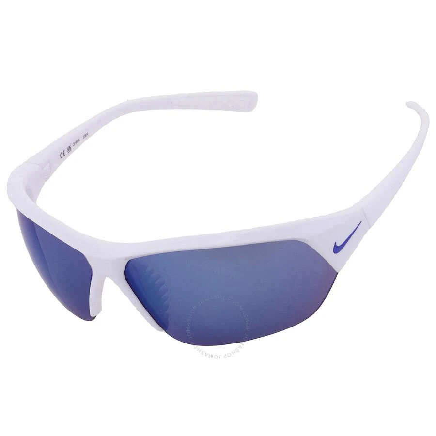 NIKE Blue Mirror Wrap Men's Sunglasses NIKE SKYLON ACE FQ4683 104 69 3