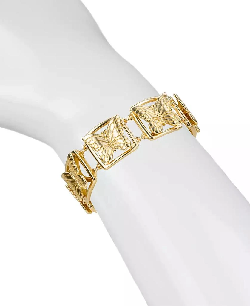 Patricia Nash Gold-Tone Butterfly Link Bracelet 2
