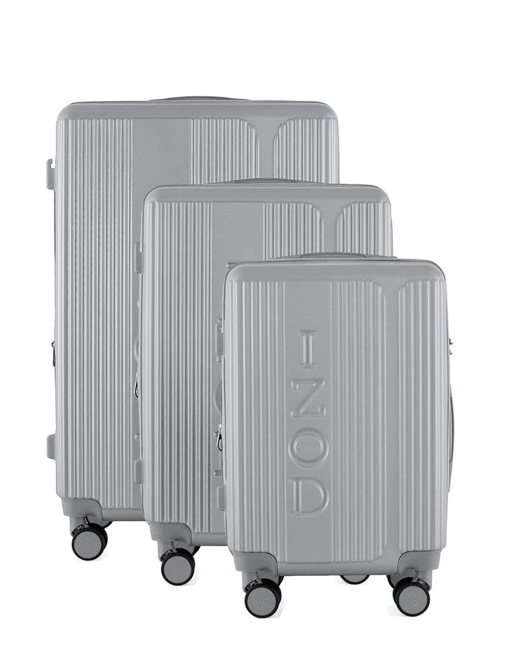 IZOD IZOD Hyman Expandable ABS Hard shell Lightweight 3 Piece Luggage Set 5