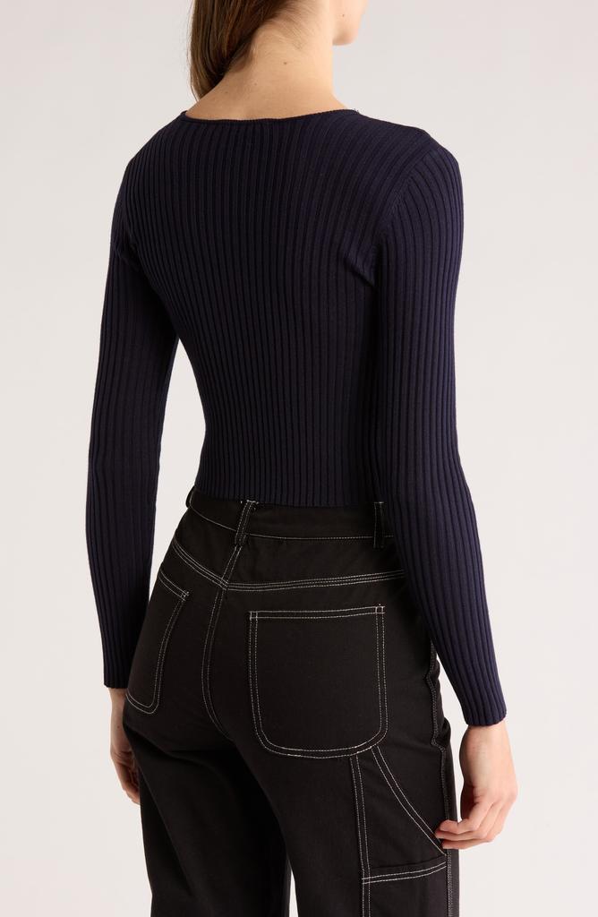 Elodie Bow Detail Crop Cardigan