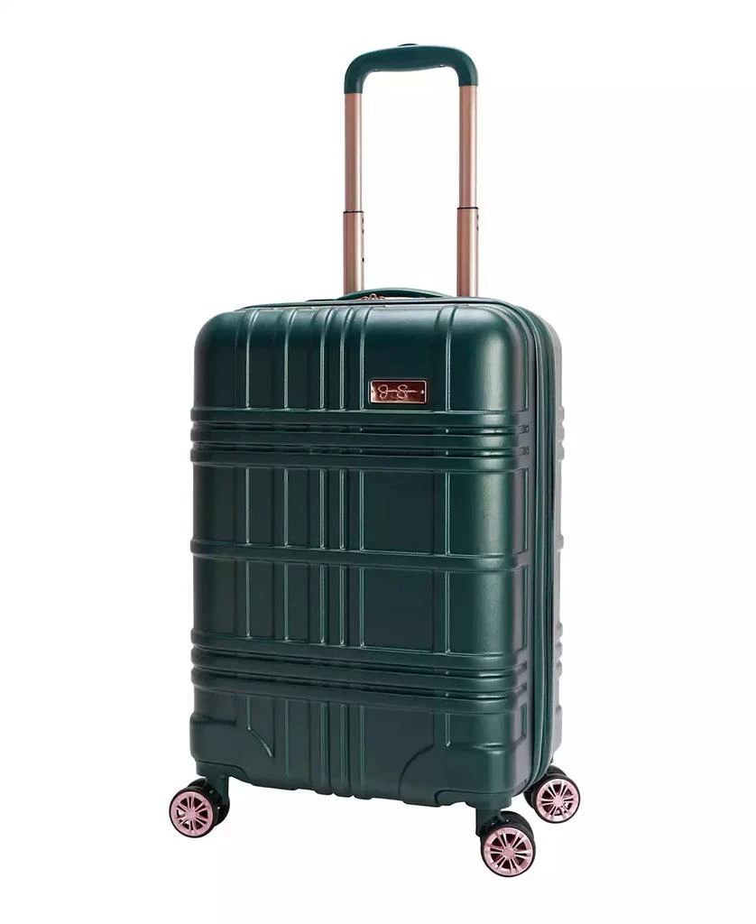 Jessica Simpson Jewel Plaid 3 Piece Hardside Luggage Set 4