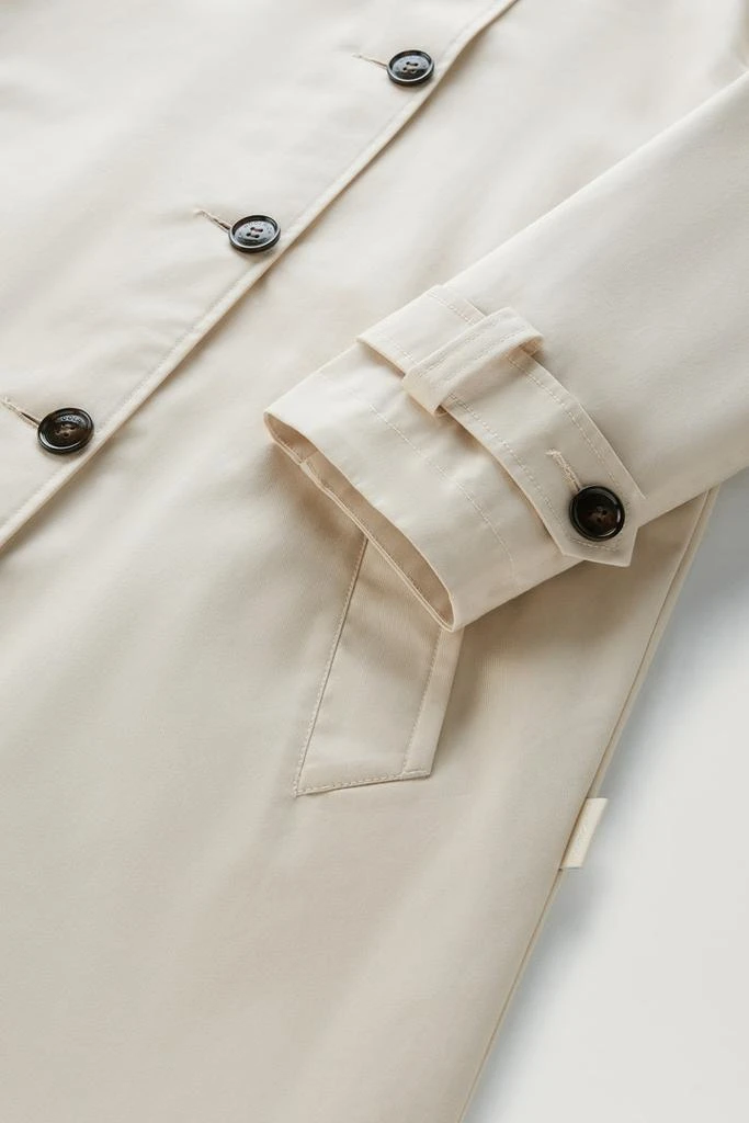 Woolrich Havice Trench Coat in Best Cotton - Women - Beige 3