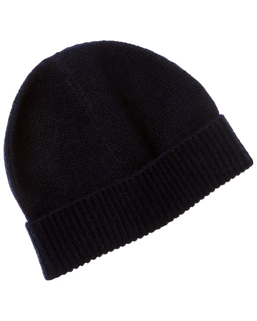 NEW M.PATMOS women\'s jay cashmere beanie in coal M.PATMOS Jay Beanie | Garmentory main image 2