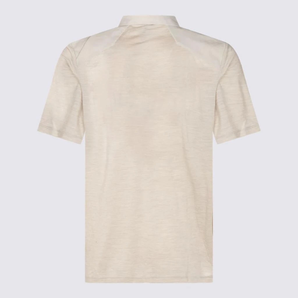 Arc'teryx Arc'Teryx Grey Wool Frame Ss Polo Shirt 2