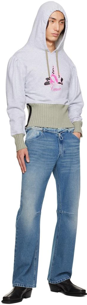 CORMIO Gray Michelle Hoodie 4