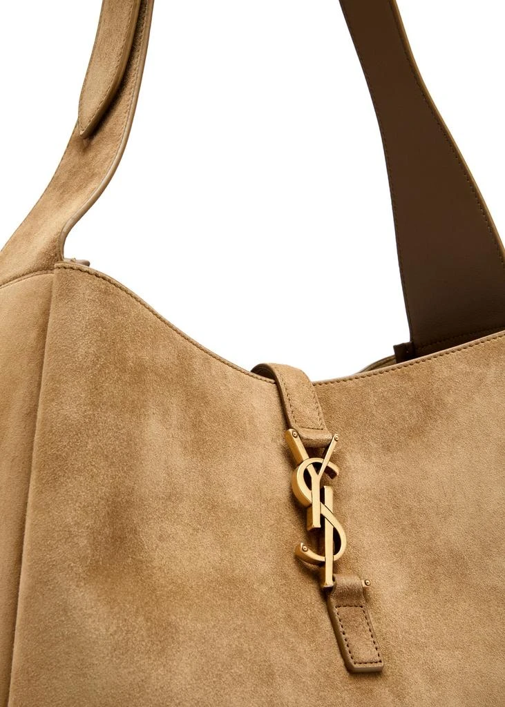 Yves Saint Laurent Le 5 à 7 large suede hobo bag 3