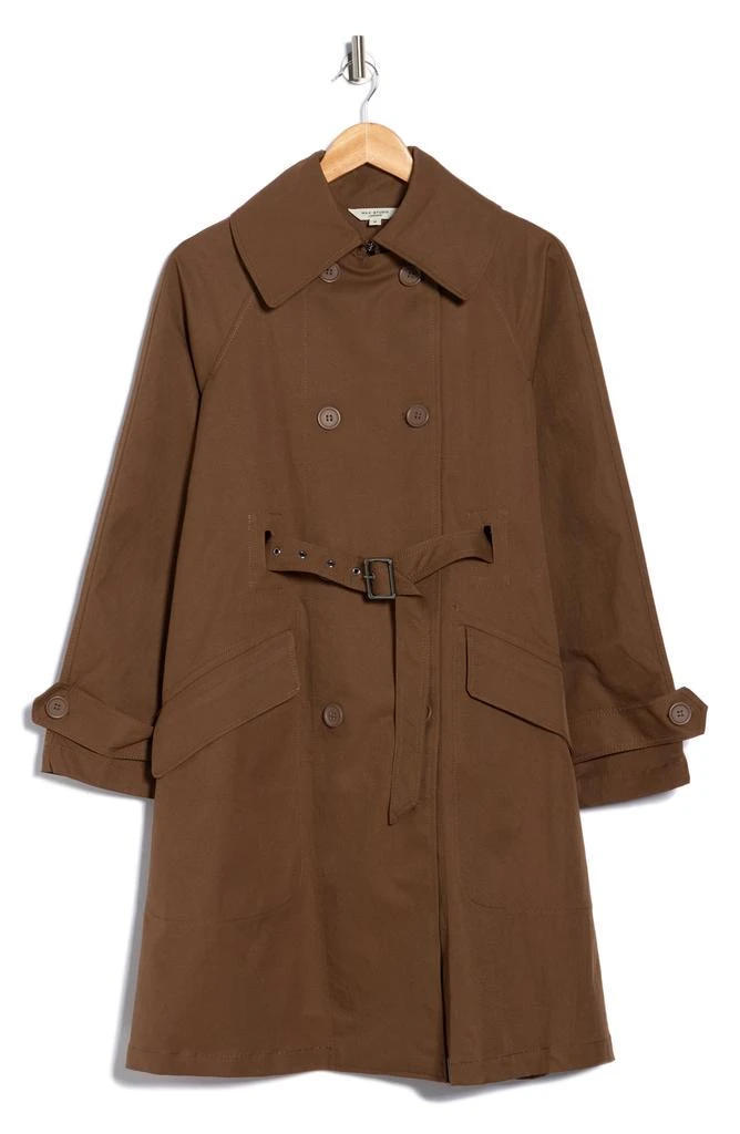 Max Studio Belted Double Breasted Trench Coat 3