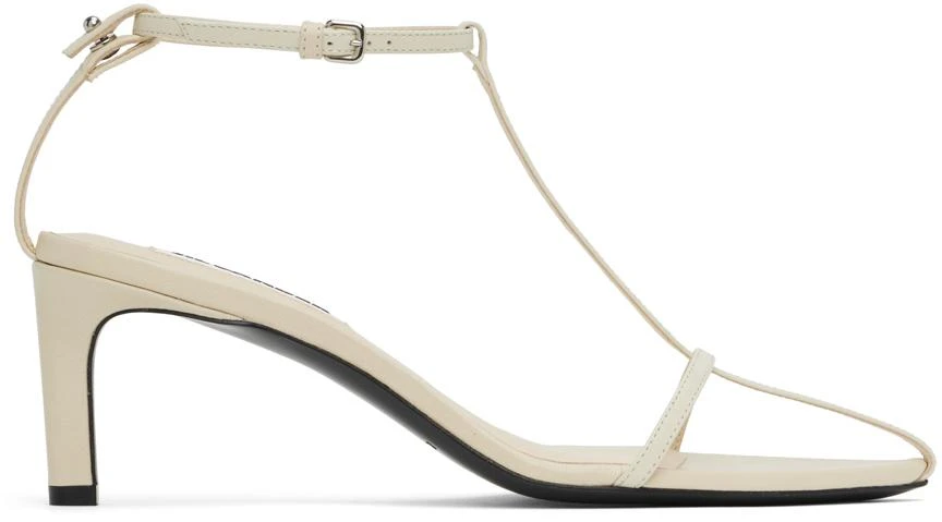 Jil Sander Off-White High Heeled Sandals 1