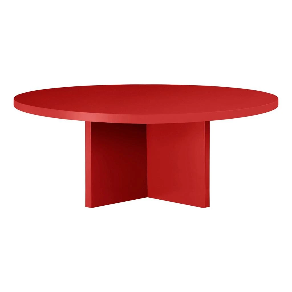 Really Nice Things Table Basse Pausa Ronde 100 Cm En Stratifié - Flame - Flame 4