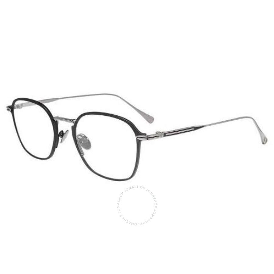 John Varvatos Demo Square Men's Eyeglasses V180 0BLA 49